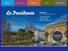 Tablet Screenshot of laprovidenciapamplona.com